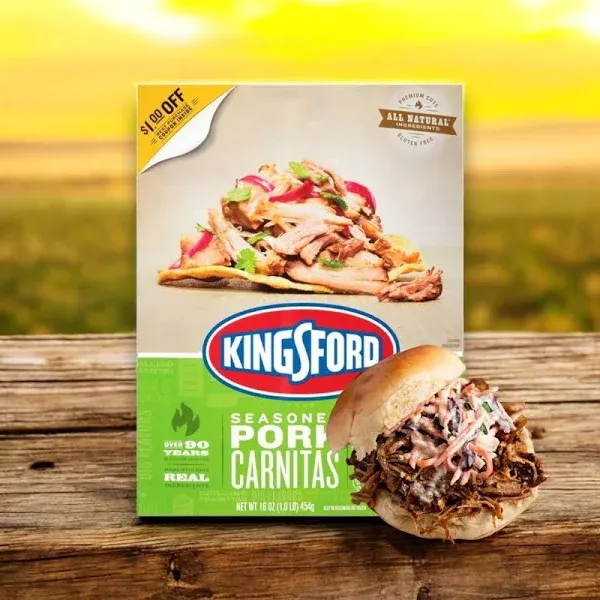 Kingsford Carnitas Seasoned Pork 16 oz