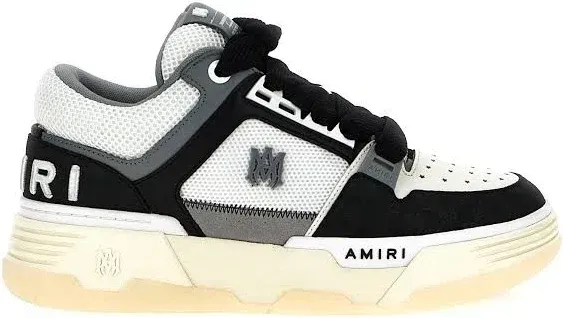 Amiri Men's MA-1 Leather & Mesh Low-Top Sneakers