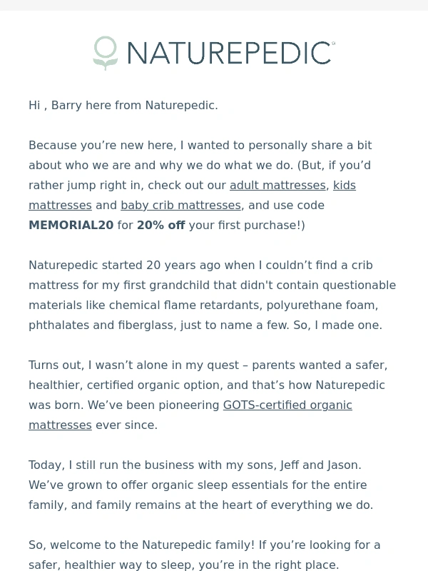Naturepedic - Looking for a safer mattress? I was too