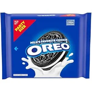 OREO Chocolate Sandwich Cookies, Party Size, 24.16 oz