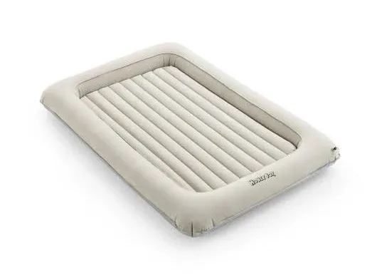 Costway 2-in-1 Multi-Purpose Inflatable Toddler Travel Bed Air Mattress Set with Electric Pump