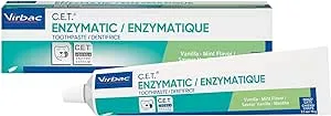2.5oz Virbac C.E.T. Enzymatic Toothpaste for Pet Dental Care (Beef, Poultry, Vanilla Mint Flavors) - $16.13 for 2 at Amazon