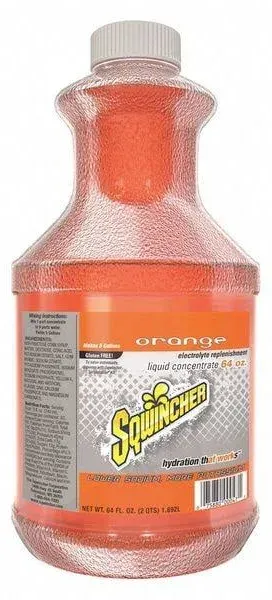 Sqwincher Liquid Concentrate Orange 64 fl oz