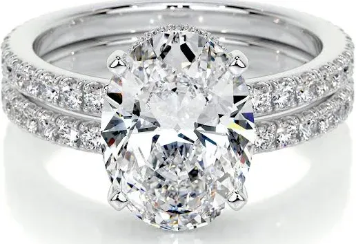 Lucy Lab Grown Diamond Bridal Set