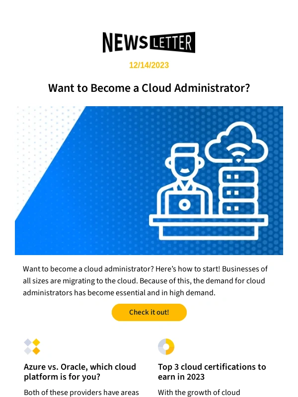 CBT Nuggets - Cloud Mastery: from Basics to Certs ☁️ ?