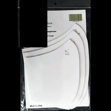Fanatical Fusion Acrylic Face Mask Templates
