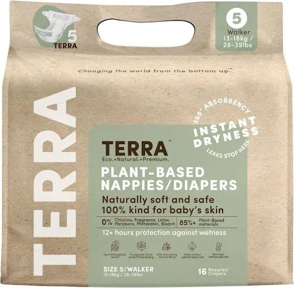 Terra Diapers Size
