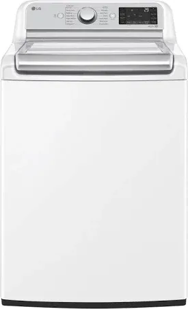 LG 5.5 Cu. Ft. Smart Top Load Washer with TurboWash3D White