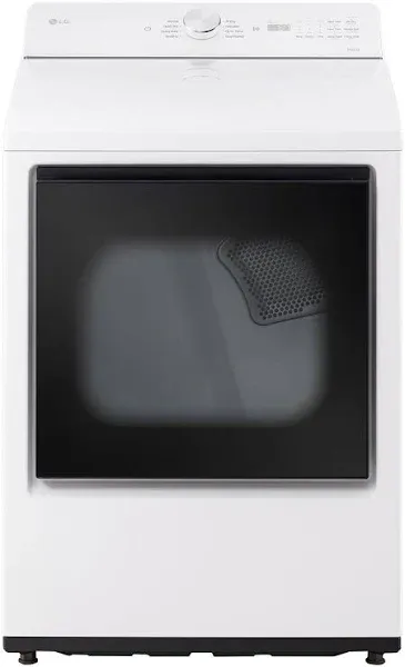 LG Ultra Large Capacity Rear Control Gas Dryer with AI Sensing