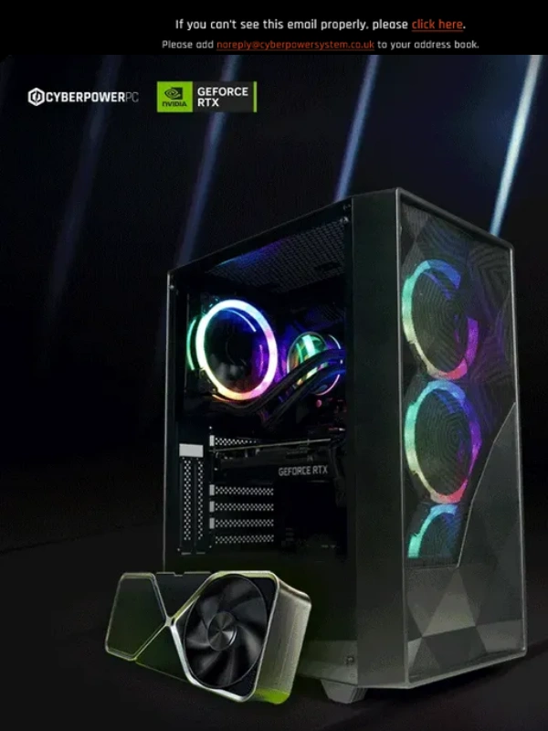 Cyberpower UK - NVIDIA GeForce RTX 30 Series - PC Deals
