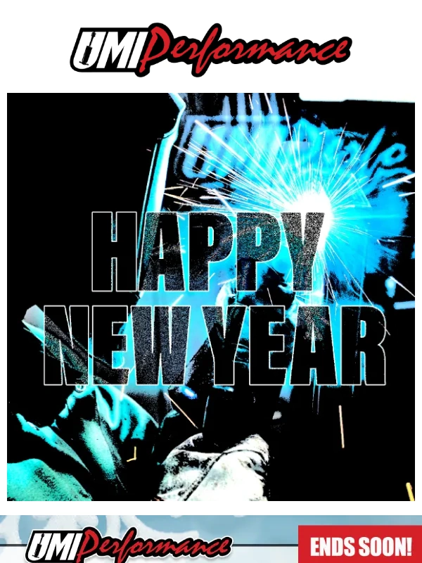 UMI Performance - Happy New Year! The UMI Year End Sale Ends Soon!