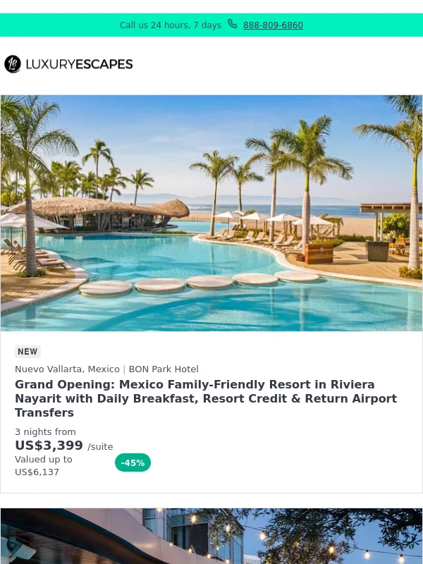 Luxury Escapes - Treat Yourself to a Mexico Escape at this Family-Friendly Resort w. Daily Breakfast & Daily Credit ?