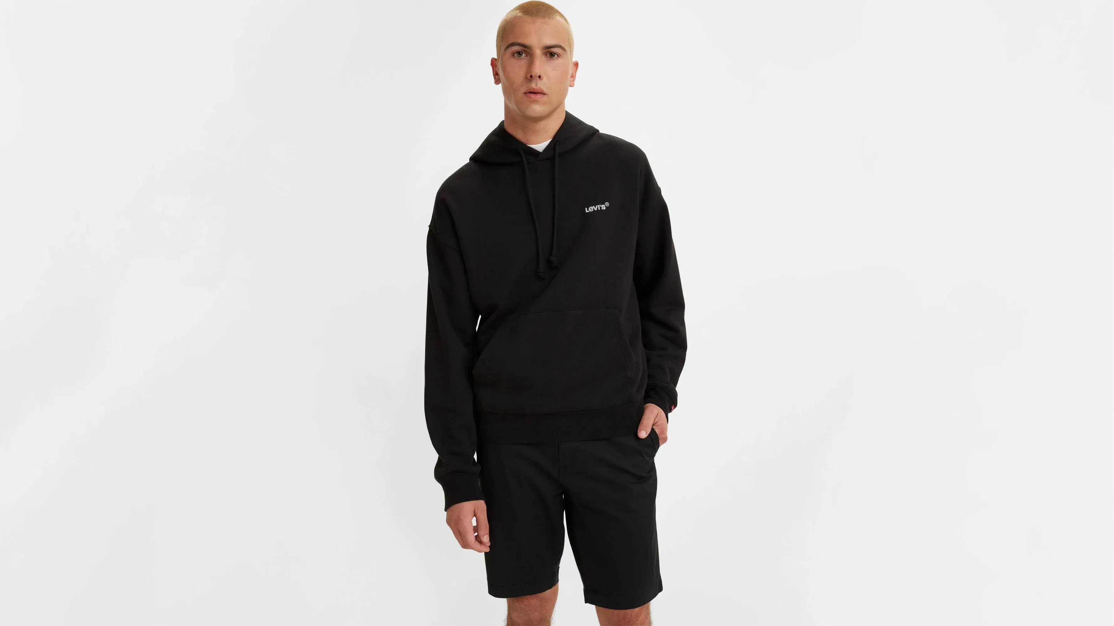 Short fuselé Levi's XX chino Noir / Mineral Black Leather