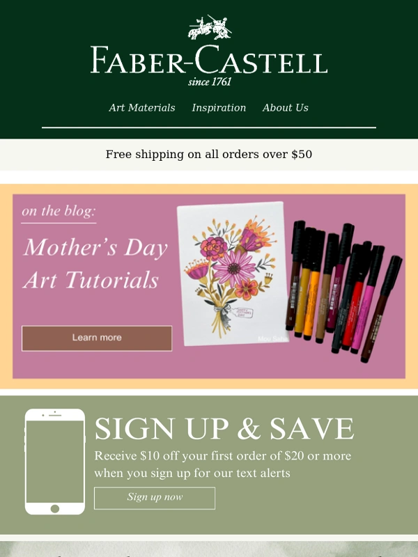 Faber Castell - Let's celebrate Mom! ?