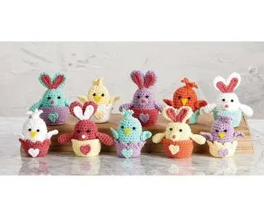 Herrschners Pastel Pals Amigurumi Crochet Kit