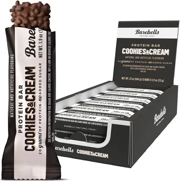 Barebells Cookies & Cream Protein Bars