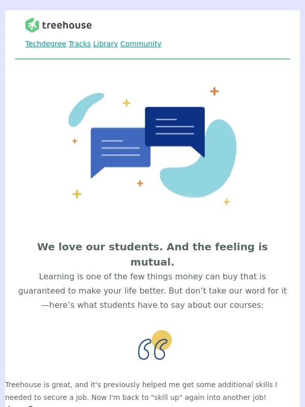 Treehouse - Get your exclusive Treehouse learning discount