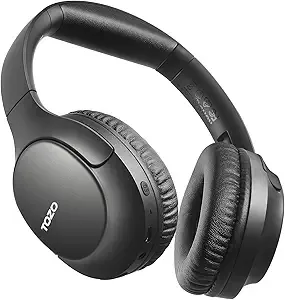 TOZO Bluetooth 5.4 Over Ear Headphones ENC Call Noise Cancelling Mic