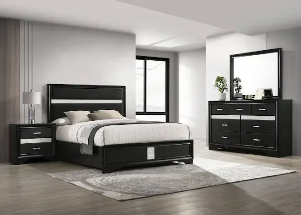 Coaster Miranda 4-Piece Bedroom Set White