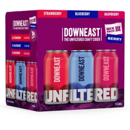DOWNEAST Berry Mix Pack 12oz