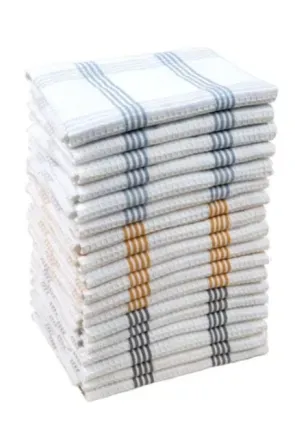 18-Pack Mainstays 12" x 12" Plaid Waffle Dishcloth
