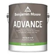 Benjamin Moore Advance Waterborne Interior Alkyd Paint Semi-Gloss Finish 793