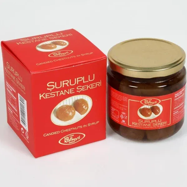 Candied Chestnuts in Syrup
