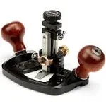 HONGDUI KM-17 Pro Router Plane Die Steel Body Adjustable Fence with CAM Lock Depth Stop Dual Blade 1/2inches width For Fine Tuning Joinery Cutting Grooves Creating Perfect Mortises