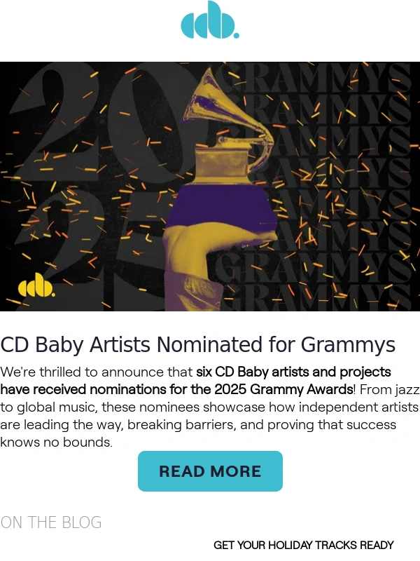 CD Baby - CD Baby Artists Shine with 2025 Grammy Nominations! ?