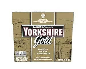 Taylors of Harrogate Yorkshire Gold tea, 80 bags $5.40 after 25% s&s coupon at Amazon ymmv