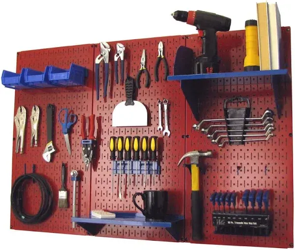 Wall Control Pegboard Standard Tool Storage Kit