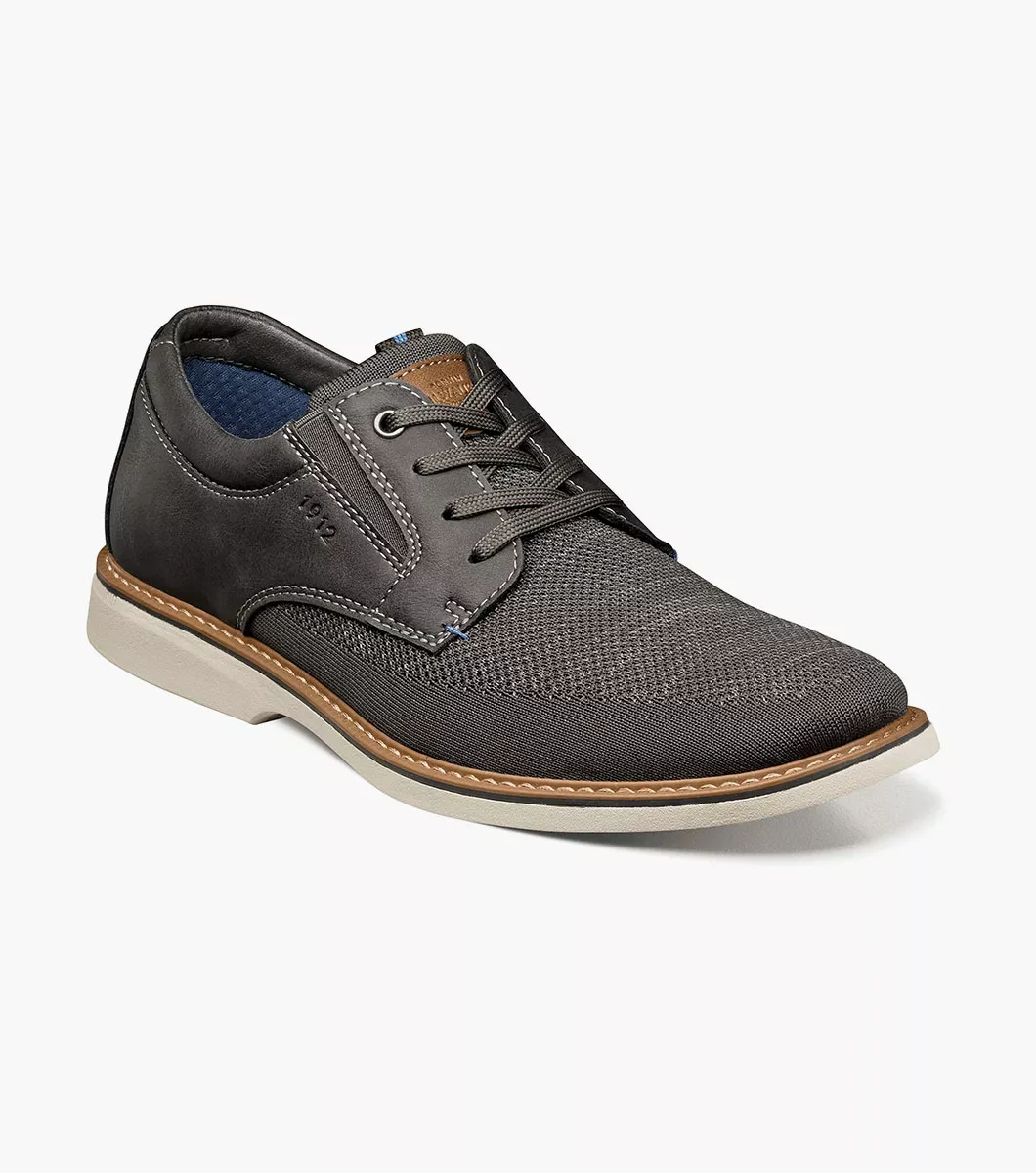 Nunn Bush Men's Otto Knit Plain Toe Oxford Shoes