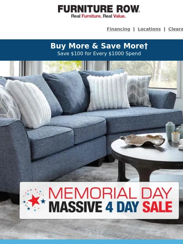 Denver Mattress - Massive 4 Day Sale at Furniture Row