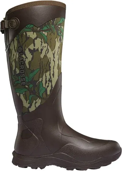 LaCrosse Men's Alpha Agility 17" Mossy Oak Green Leaf