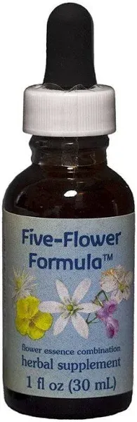 Flower Essence Services Five-Flower Formula Dropper