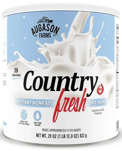 Augason Farms Country Fresh Instant Nonfat Dry Milk