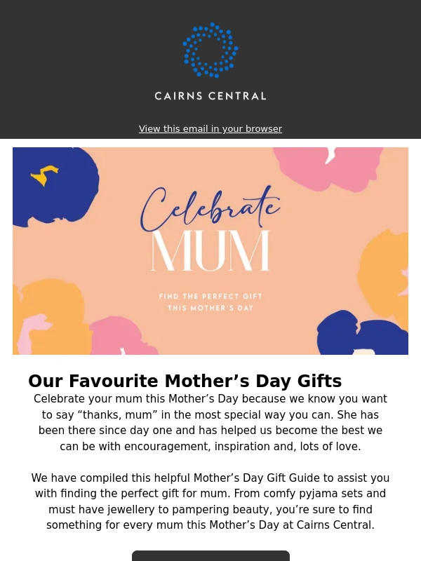 Myer - Spoil Mum this Mother’s Day