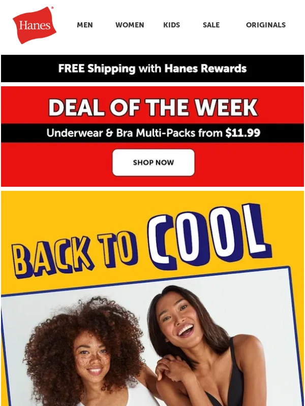 Hanes - Stock Up Before the First Bell ?