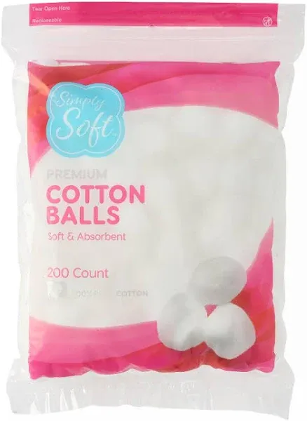 Medline Simply Soft Premium Jumbo Cotton Balls