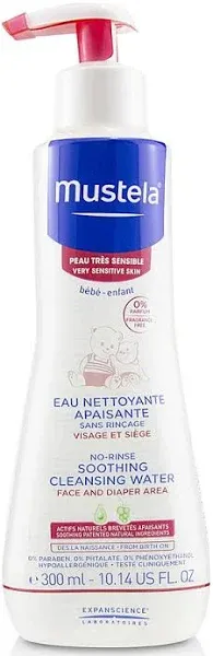 Mustela Baby No-Rinse Soothing Cleansing Water