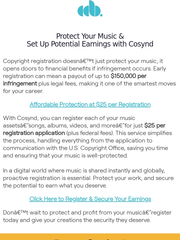 CD Baby - ⏰ Lock in Protection & Profit for Your Music ⏰