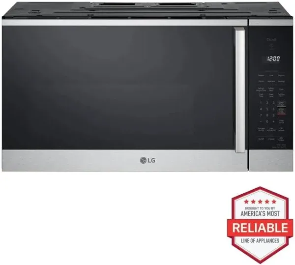 LG 1.8 Cu. Ft. Smart Over-the-Range Microwave Oven MVEM1825X