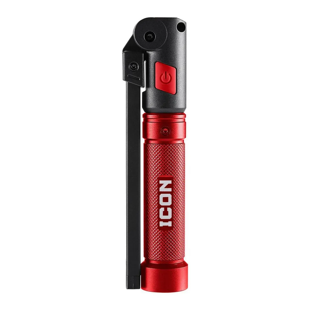 ICON 800 Lumen LED Rechargeable Magnetic Handheld Foldable Slim Bar Work Light, Red