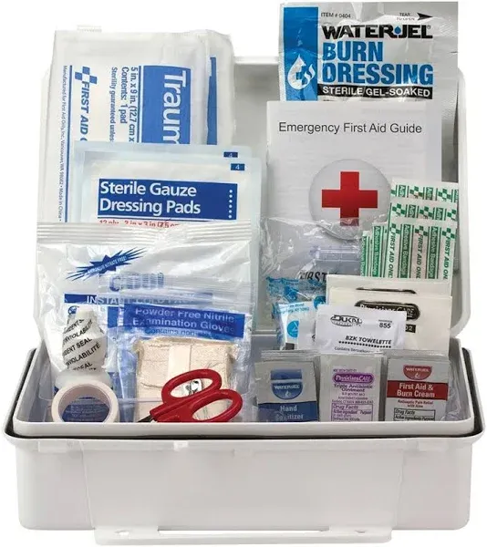 First Aid Only 25 Person Bulk Plastic First Aid Kit