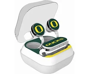 Oregon Ducks Stripe Design Wireless Earbuds Size:No Size