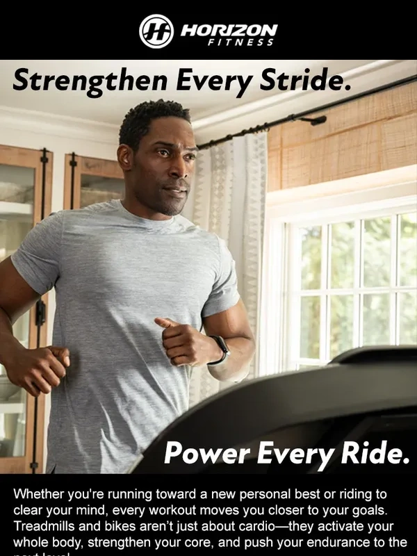 Horizon Fitness - Your Fitness Goals Deserve This ?