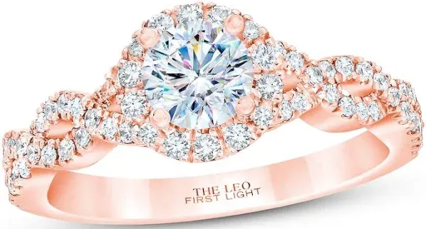 Kay LEO First Light Diamond Engagement Ring 7/8 ct tw 14K