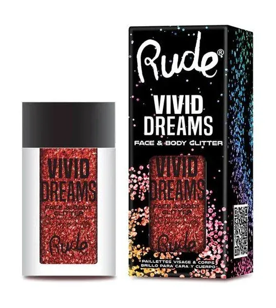 Rude Cosmetics Vivid Dreams Face & Body Glitter