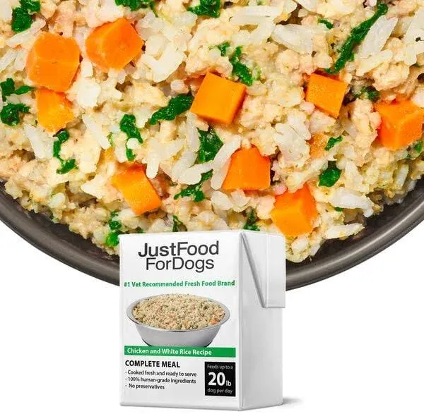 JustFoodForDogs Chicken Rice Dog Food