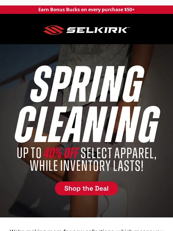 Selkirk - Missing Our Spring SALE Ruins Your DUPR